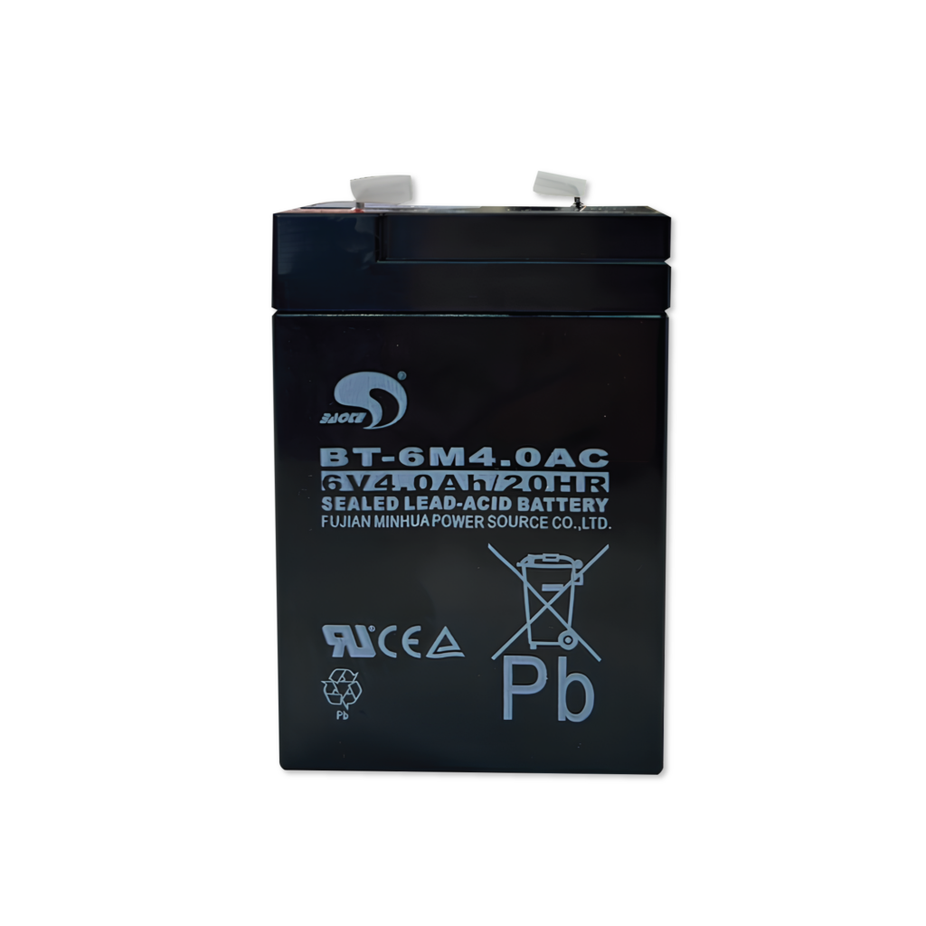 Aküler — Fujian Minhua / VisionTechShop ZS25 / BT-6M4.0AC 6V 4Ah