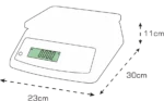 Tem Paslanmaz Tartım Terazisi Wpa 15 Kg 2 Gr - Görsel 2