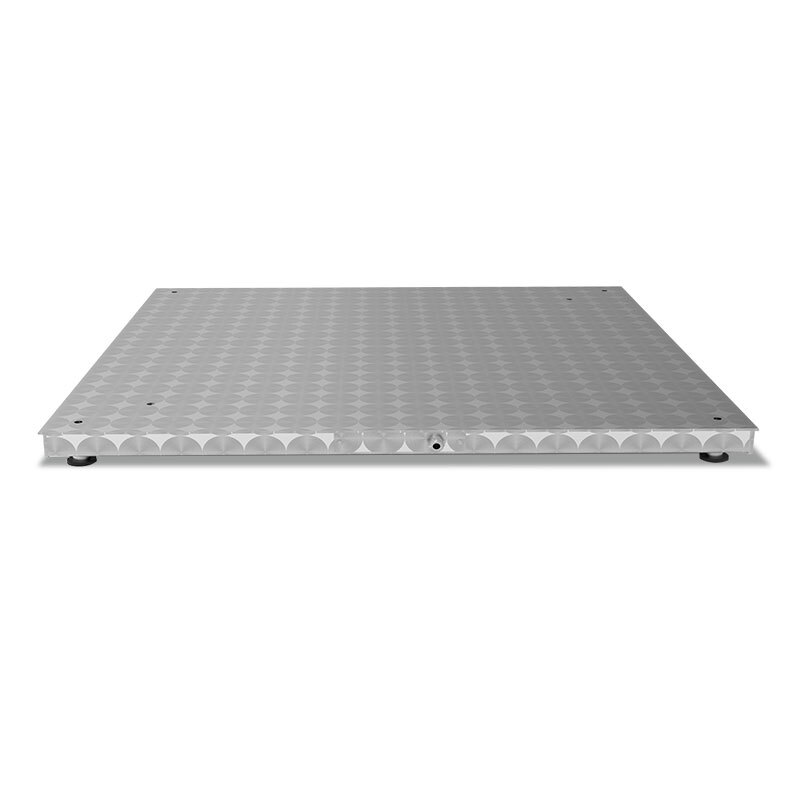 Özel Ölçülü Platform Basküller — B-TEK Clydesdale Stainless Steel Floor Scale