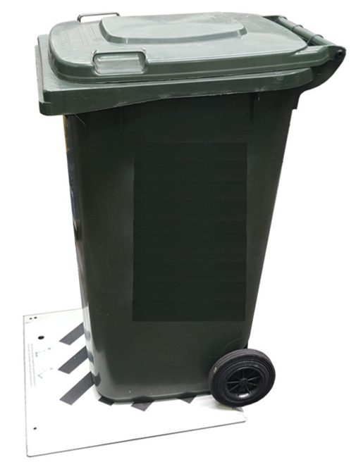 Geri Dönüşüm ve Atık Tartım Sistemleri — Associated Scales FB400 Wheelie Bin Scale
