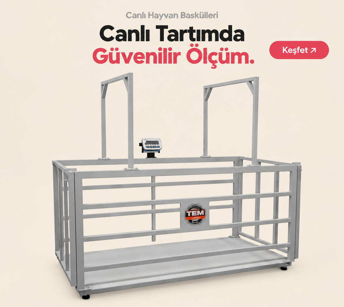 Canlı Hayvan Baskülleri — Canlı Tartımda Güvenilir Ölçüm. Keşfet.