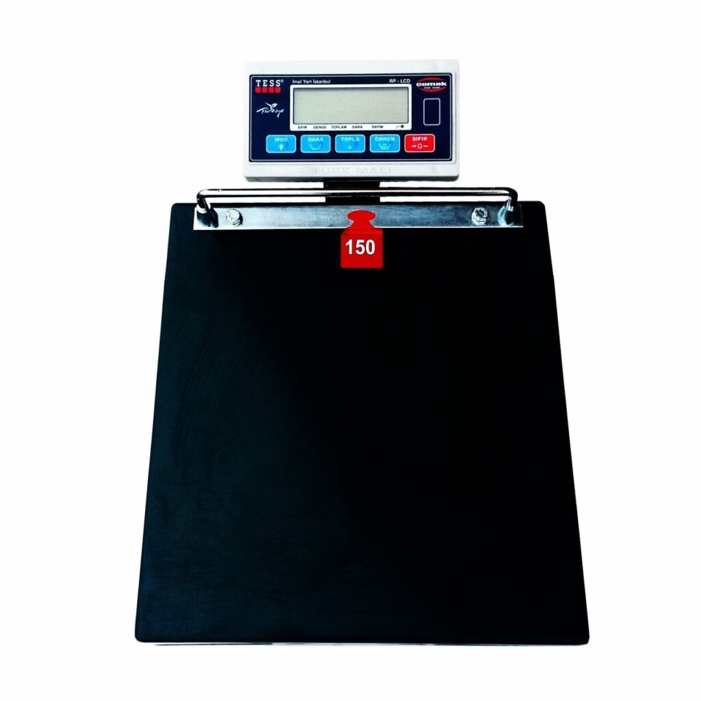 Masaüstü Tartım Baskülleri — TESS RP 35×40 cm düz 150 kg