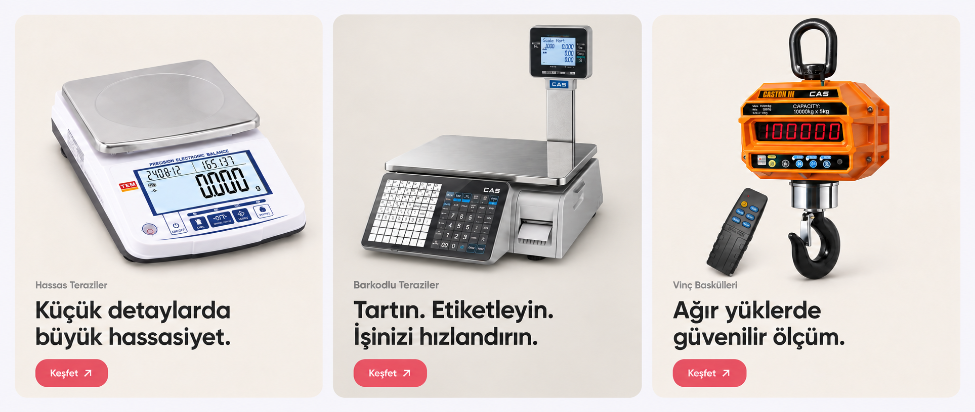 TEM IBM hassas terazi